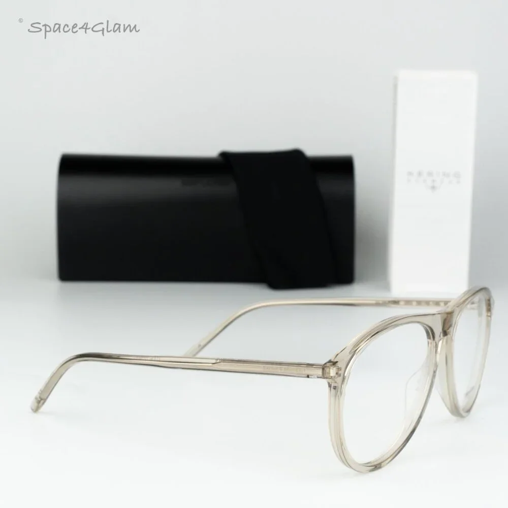 Saint Laurent Women Eyeglasses Trans Beige Demo Pilot SL667OPT 003 BRAND NEW